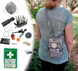 Mini-2 taktikaline ellujäämiskomplekt/kott/komplekt