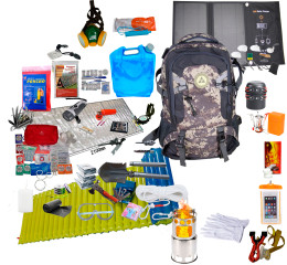 Kit de supraviețuire „Maxi” pentru 1 persoană, kaki